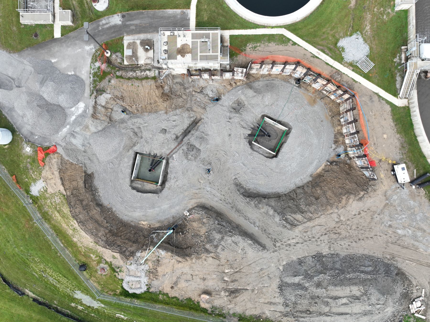 Huntertown Wastewater Treatment Plant (In Progress) construction details in Huntertown, IN by R. Yoder Construction